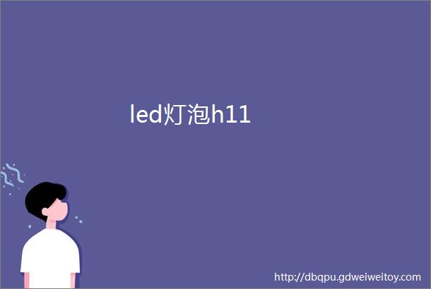 led灯泡h11